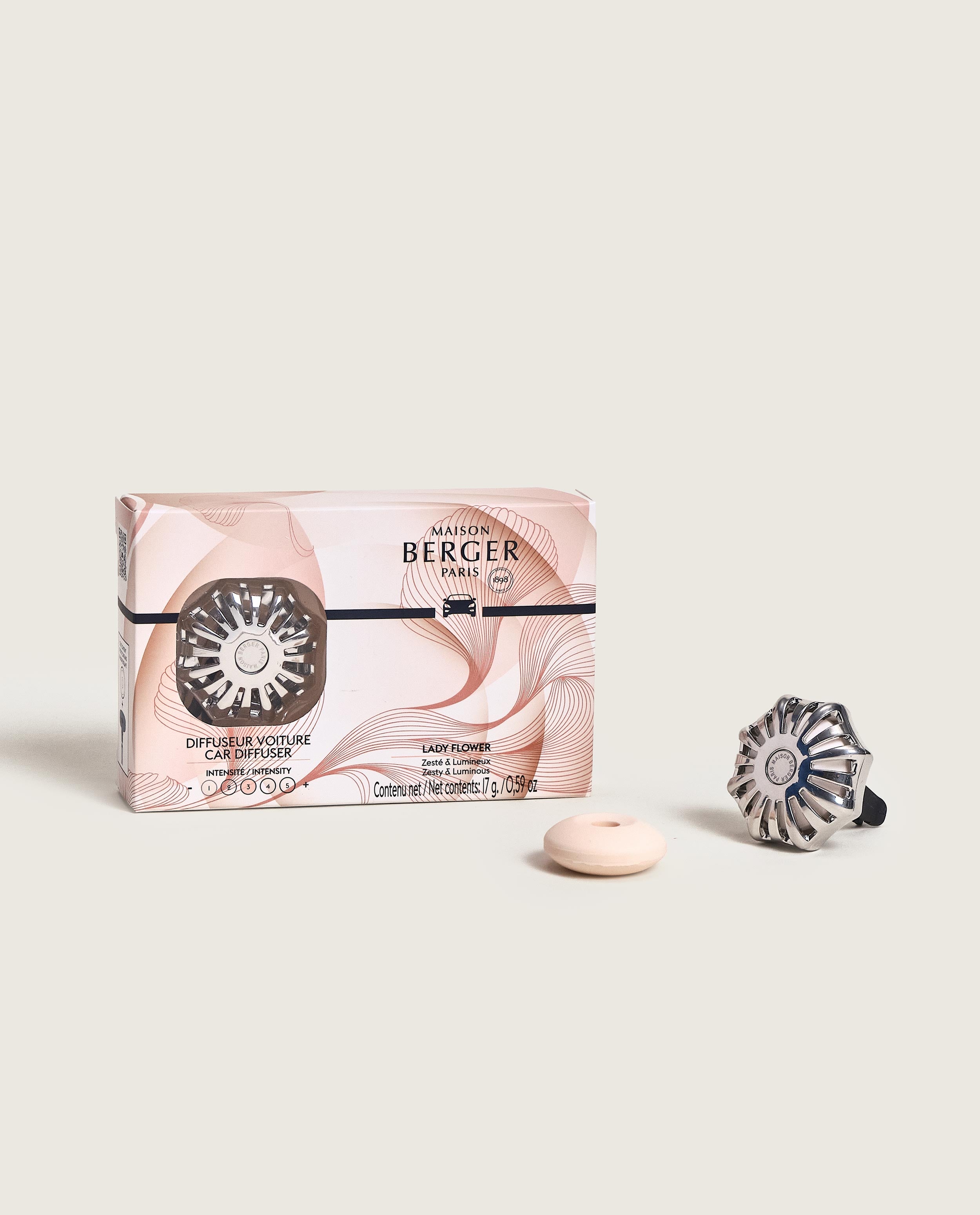 maison-berger-paris-diffuseur-voiture-corali-lady-flower-parfum-inclus image 5