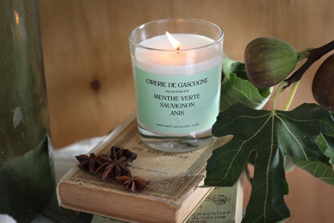 cirerie-de-gascogne-ressources-bougie-parfum-e-180g-menthe-verte-sauvignon-anis image 2