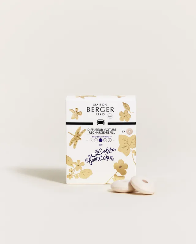 maison-berger-paris-recharges-diffuseur-voiture-lolita-lempicka-x2 image 1