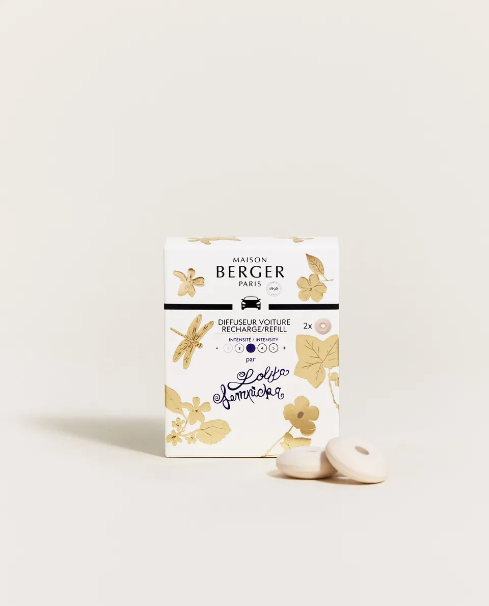 maison-berger-paris-recharges-diffuseur-voiture-lolita-lempicka-x2 image 1