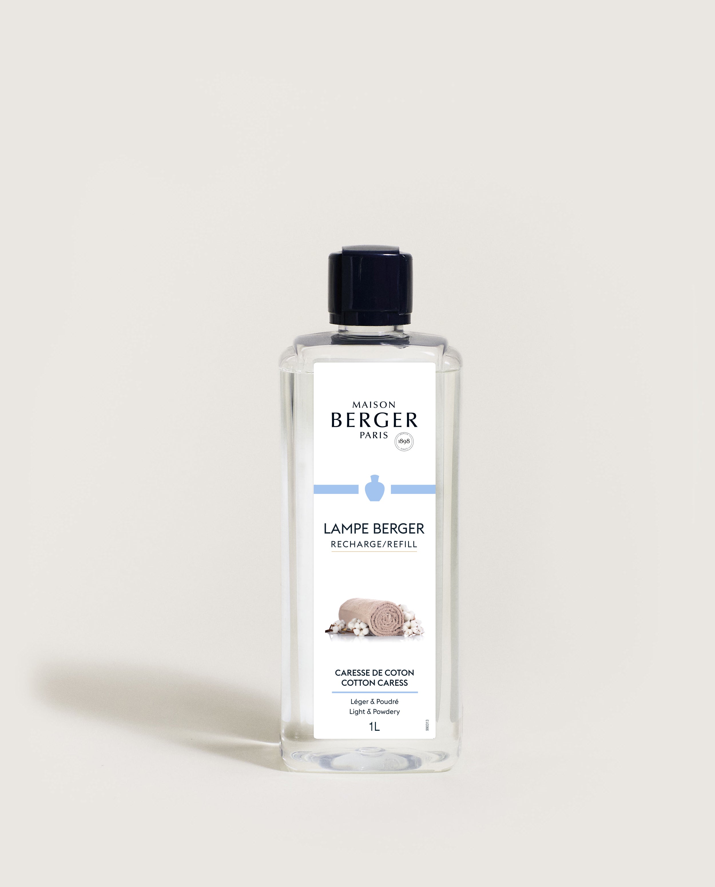 maison-berger-paris-caresse-de-coton-recharge-lampe-berger-1-litre image 1