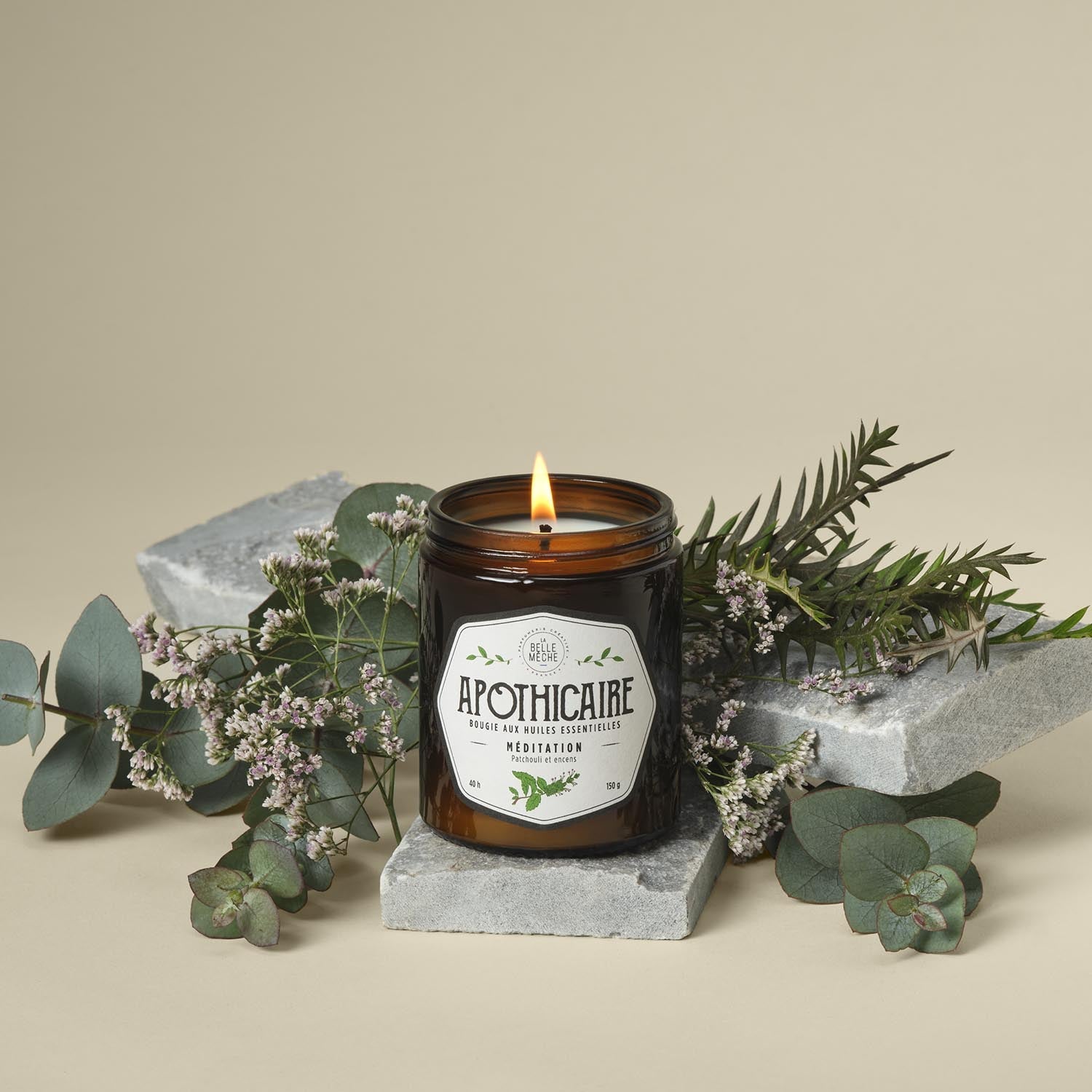 la-belle-m-che-bougie-huile-essentielle-m-ditation-150g image 1