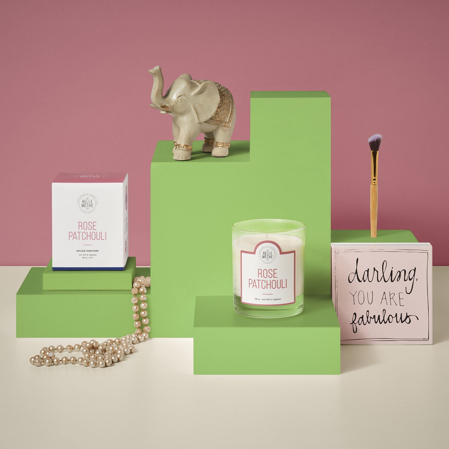 la-belle-m-che-bougie-parfum-e-rose-patchouli-190-g image 2