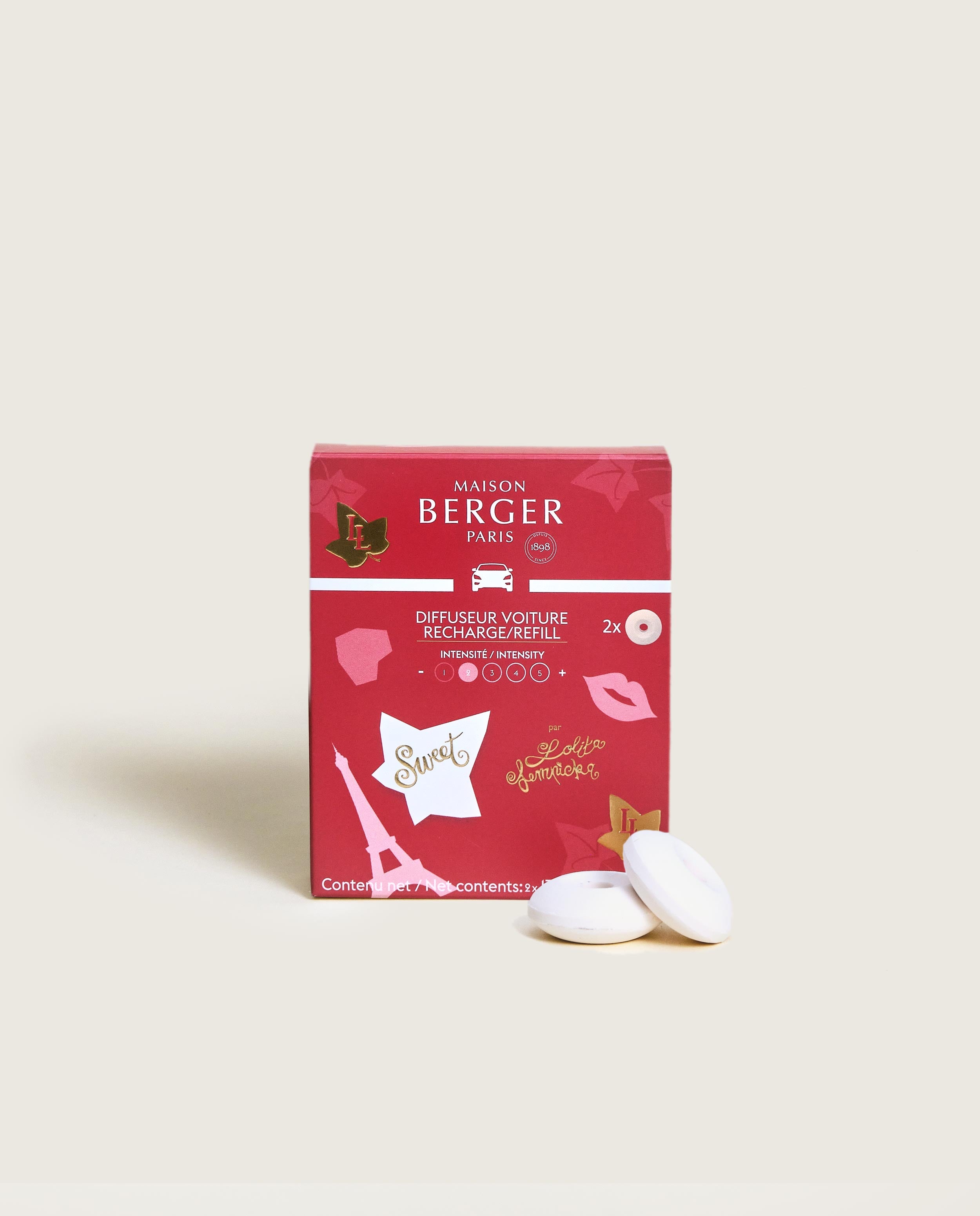 maison-berger-paris-recharges-diffuseur-voiture-lolita-lempicka-sweet-parfum-voi image 1
