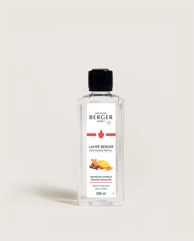 maison-berger-paris-recharge-lampe-berger-orange-de-cannelle-500-ml image 1