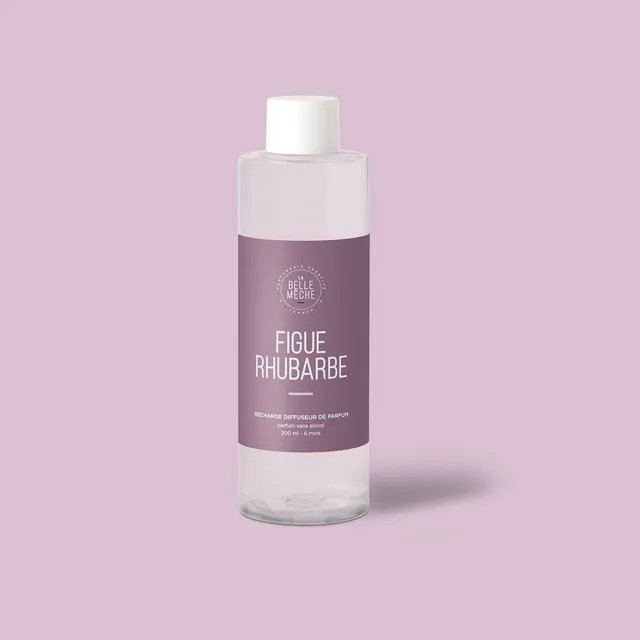 la-belle-m-che-recharge-diffuseur-figue-rhubarbe-200ml-10-tiges image 1