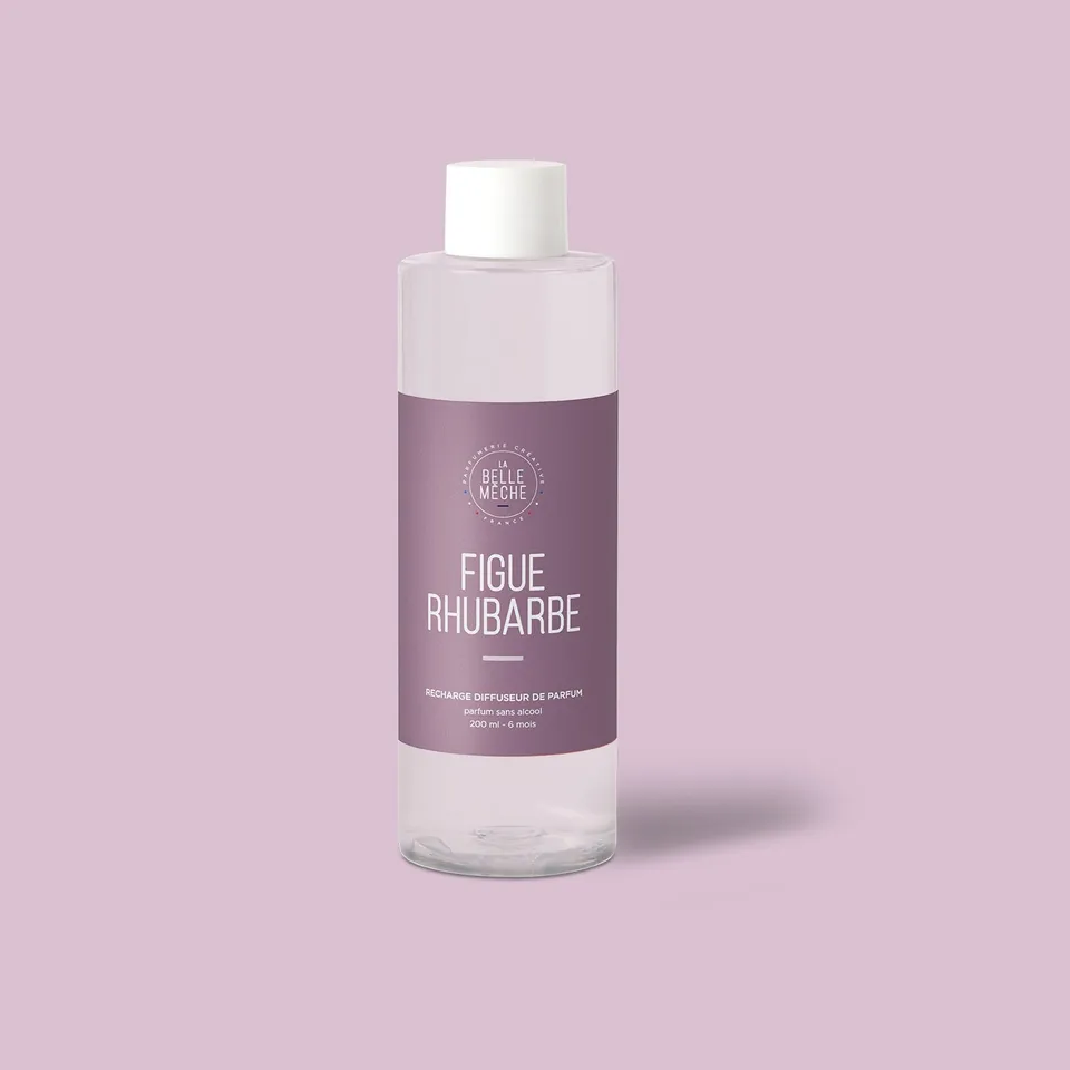 la-belle-m-che-recharge-diffuseur-figue-rhubarbe-200ml-10-tiges image 1