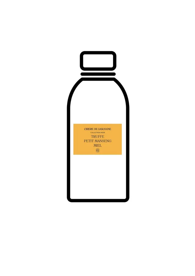cirerie-de-gascogne-recharge-diffuseur-truffe-petit-manseng-miel-200-ml image 1