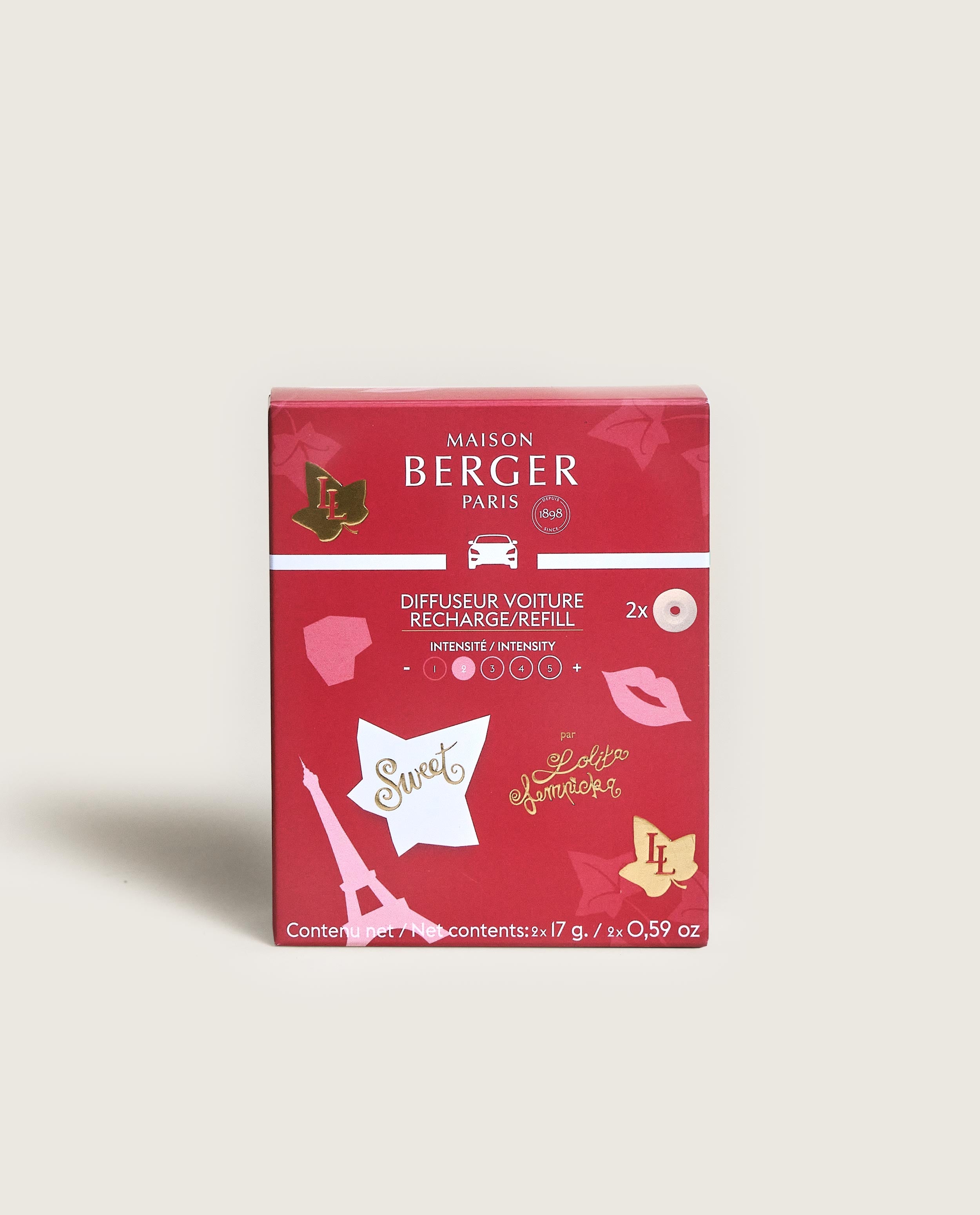 maison-berger-paris-recharges-diffuseur-voiture-lolita-lempicka-sweet-parfum-voi image 2