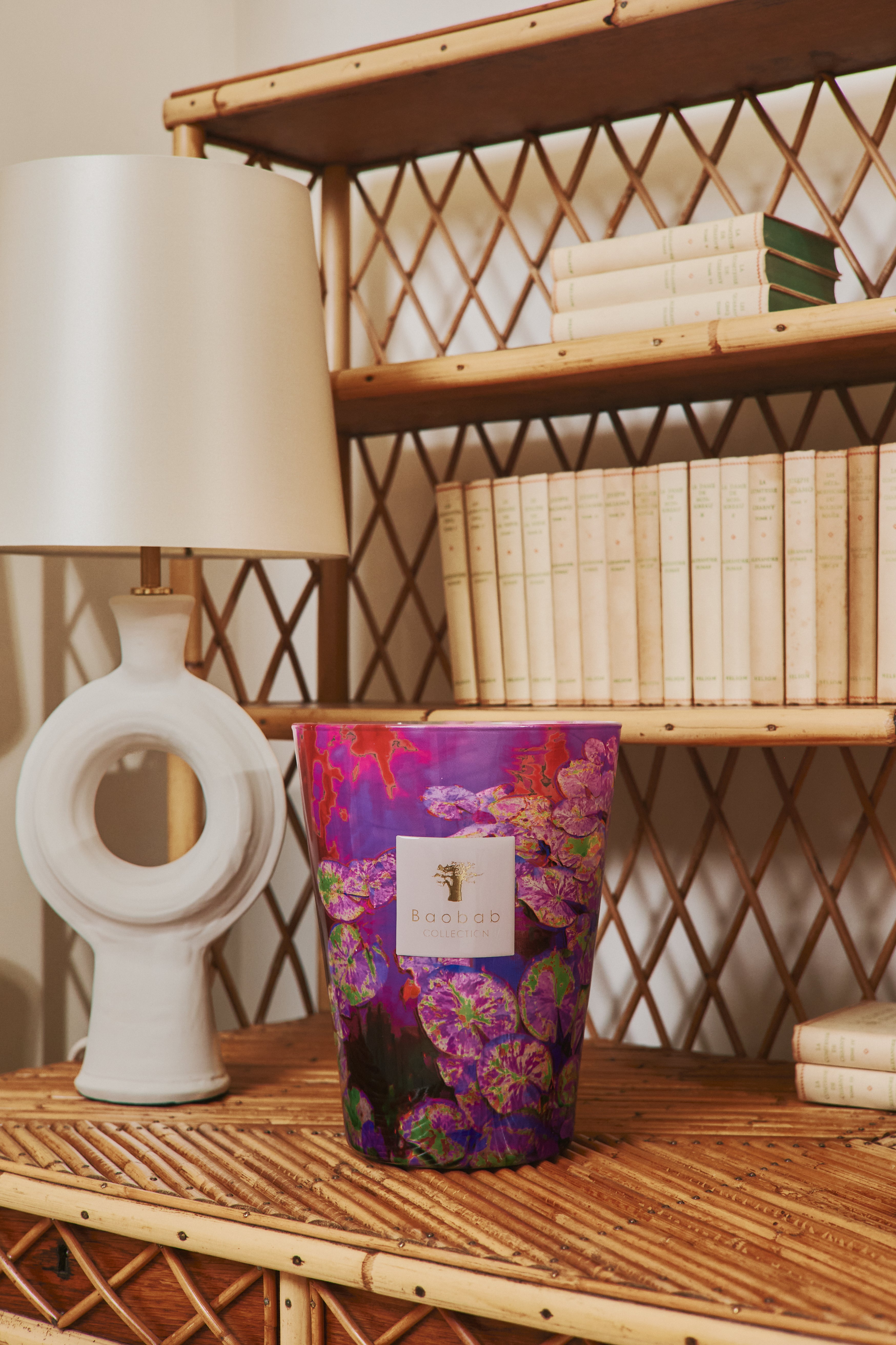 baobab-collection-arty-flowers-bougie-parfum-e-water-lily-bougie-d-corative image 3