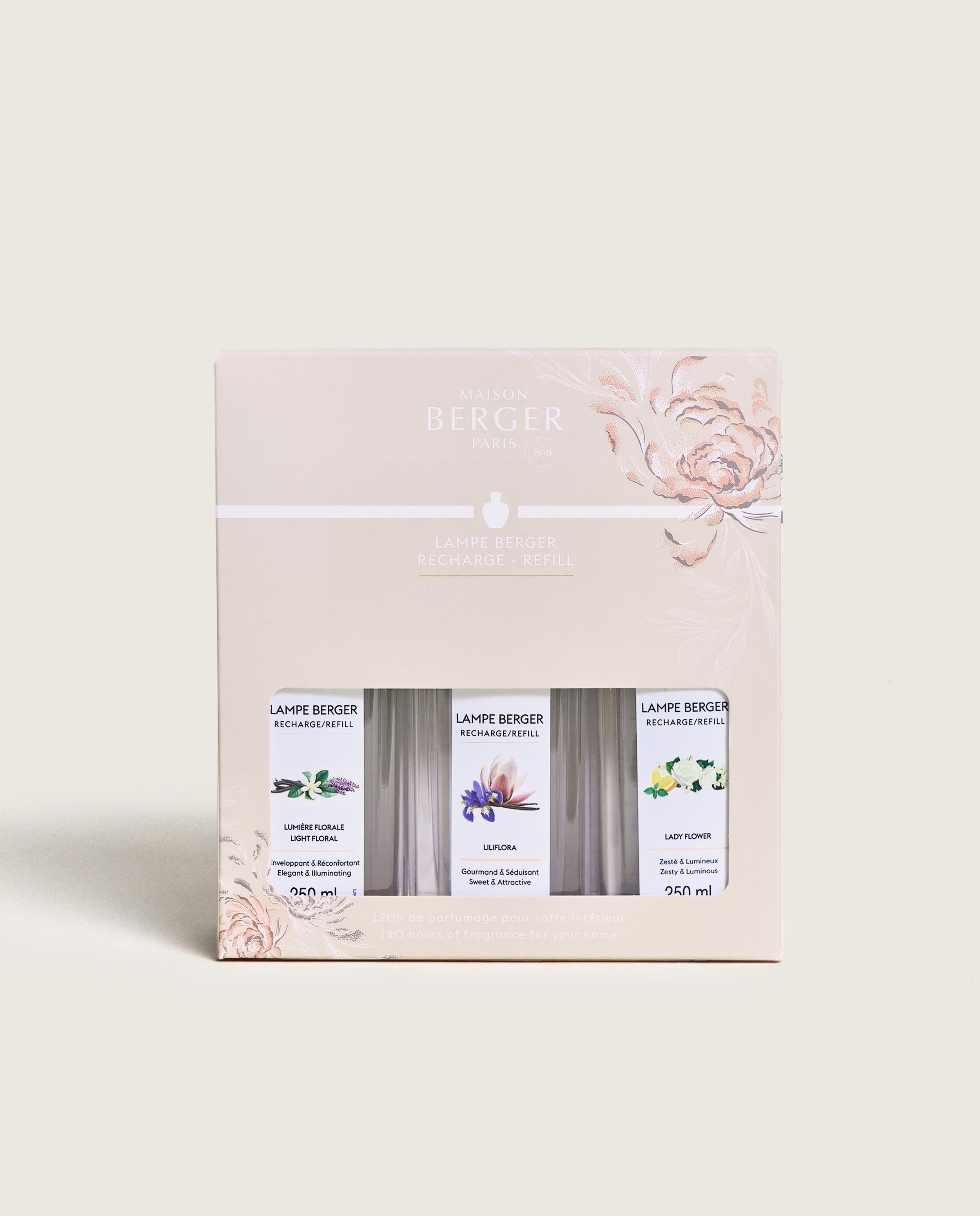 maison-berger-paris-coffret-3-recharges-lampe-berger-250ml image 2