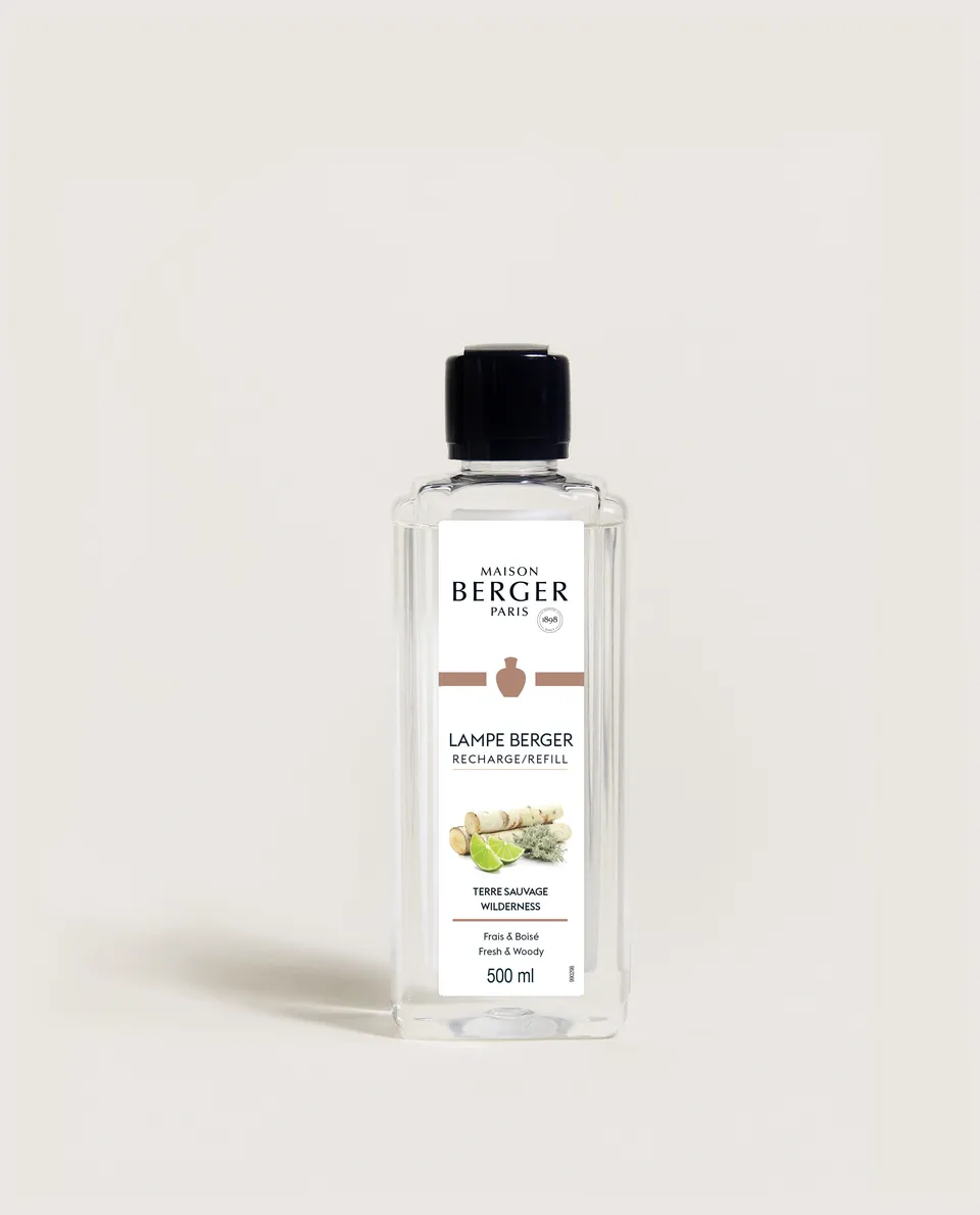 maison-berger-paris-recharge-lampe-berger-terre-sauvage-500-ml image 1