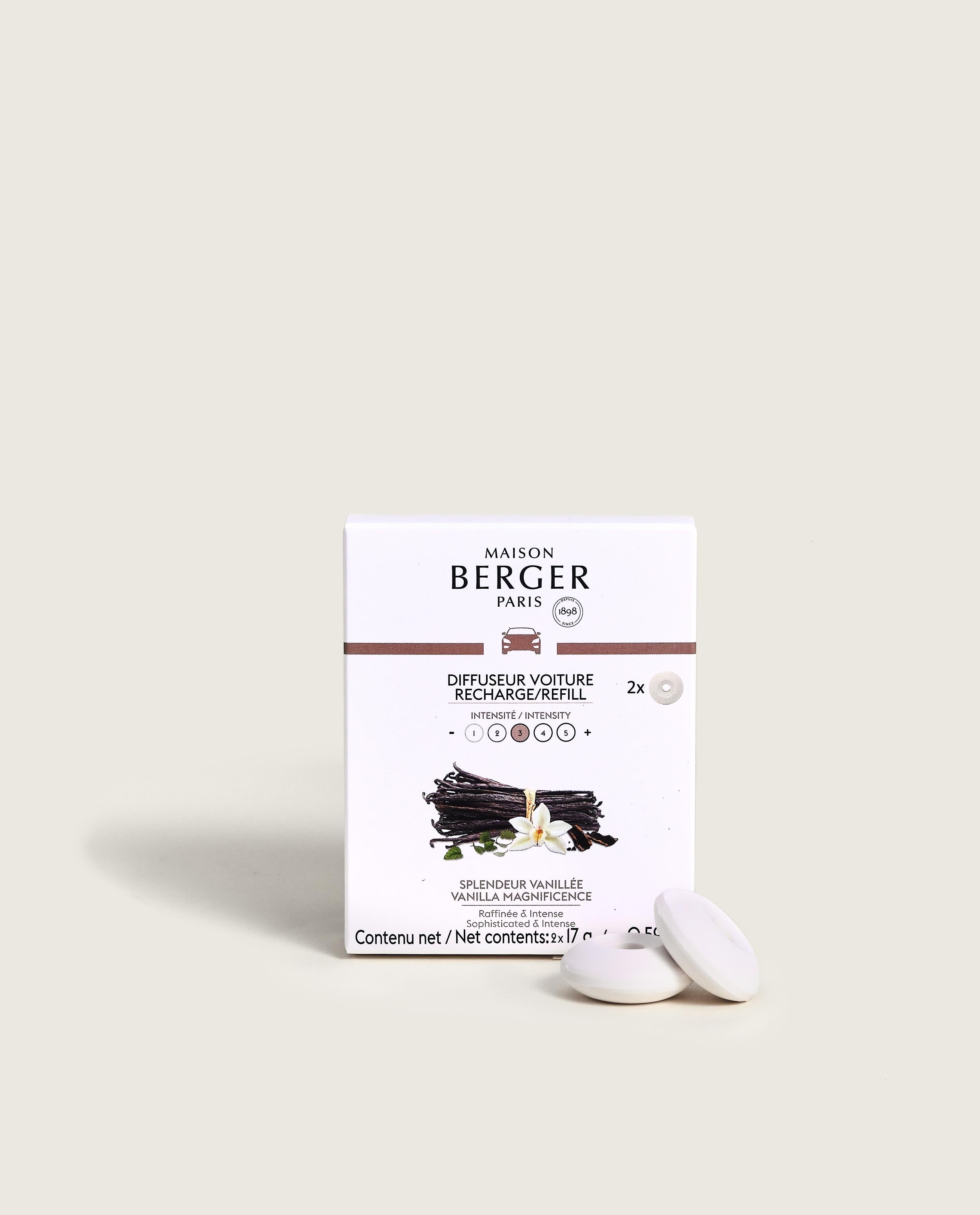 maison-berger-paris-recharges-diffuseur-voiture-splendeur-vanill-e-x2 image 1
