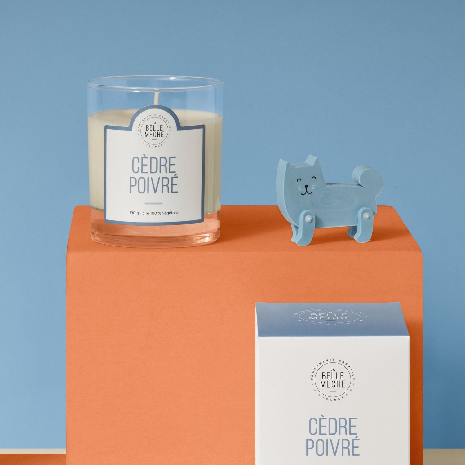 la-belle-m-che-bougie-parfum-e-c-dre-poivr-190g image 2