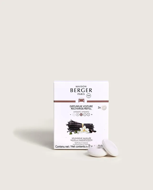 maison-berger-paris-recharges-diffuseur-voiture-splendeur-vanill-e-x2 image 1