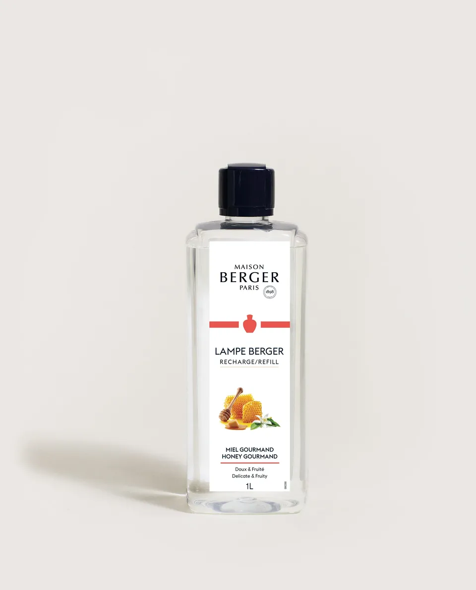 maison-berger-paris-recharge-lampe-berger-miel-gourmand-1-litre image 1