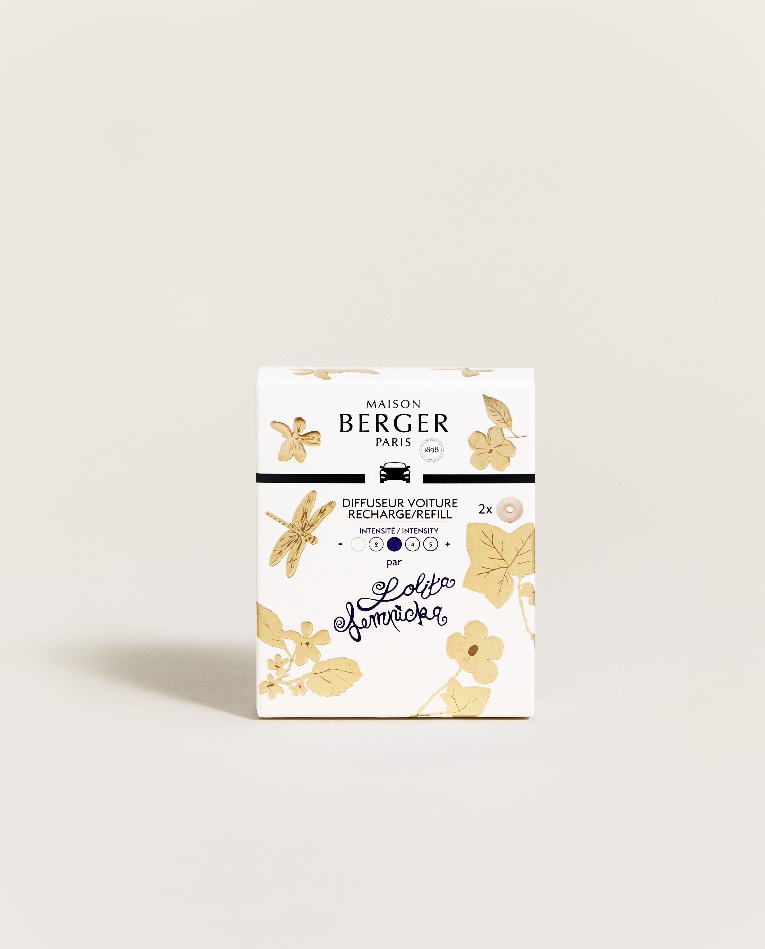 maison-berger-paris-recharges-diffuseur-voiture-lolita-lempicka-x2 image 3
