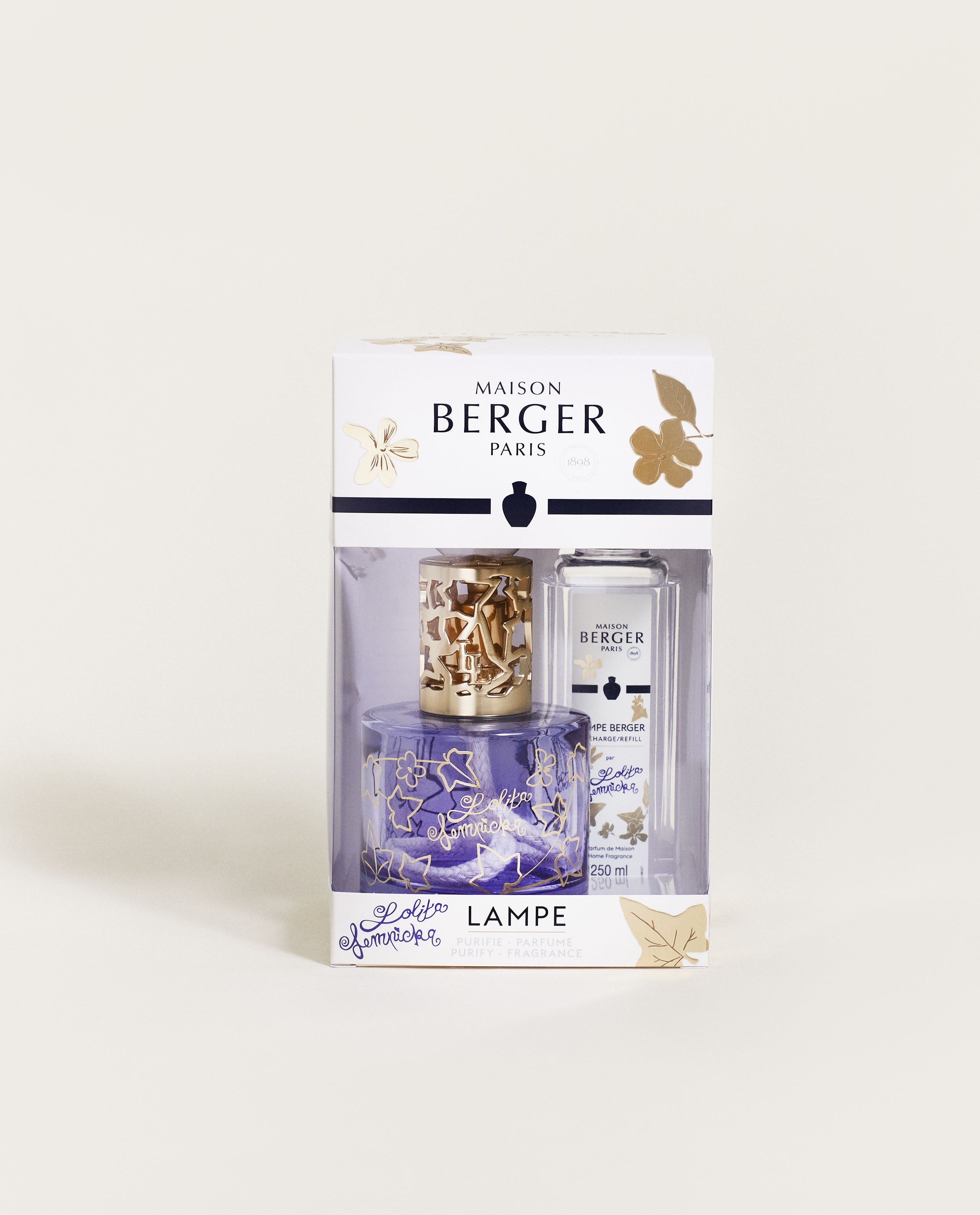 maison-berger-paris-coffret-lampe-berger-pure-lolita-lempicka-parme image 5