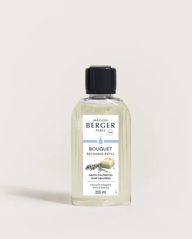 maison-berger-paris-recharge-bouquet-savon-d-autrefois-200ml image 1
