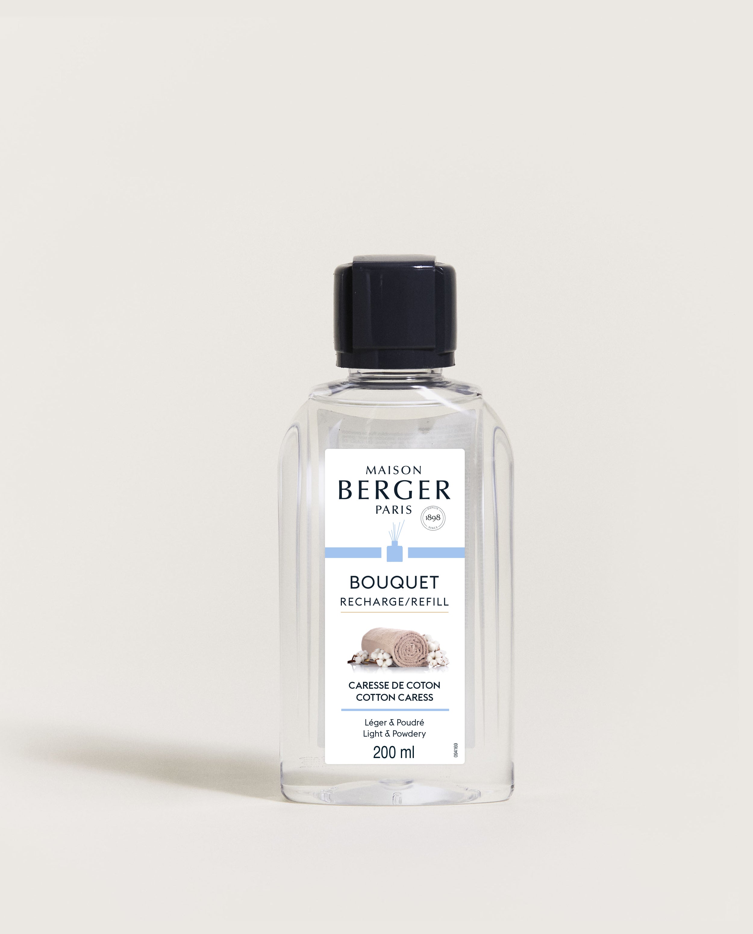 maison-berger-paris-recharge-bouquet-caresse-de-coton-200ml image 1
