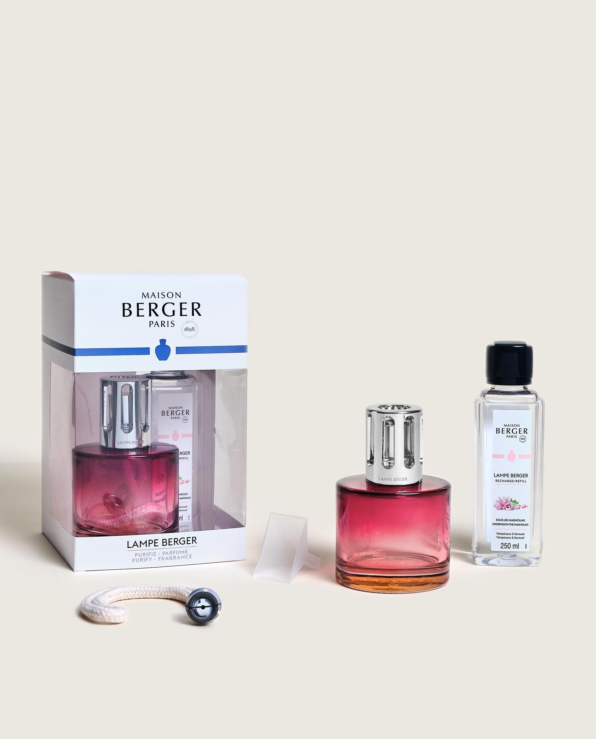 maison-berger-paris-coffret-lampe-berger-pure-rose-sous-les-magnolias image 5