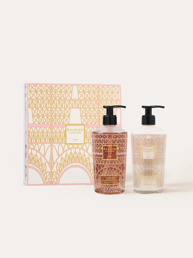 baobab-collection-coffret-cadeau-paris-lotion-corps-mains-gel-douche image 1
