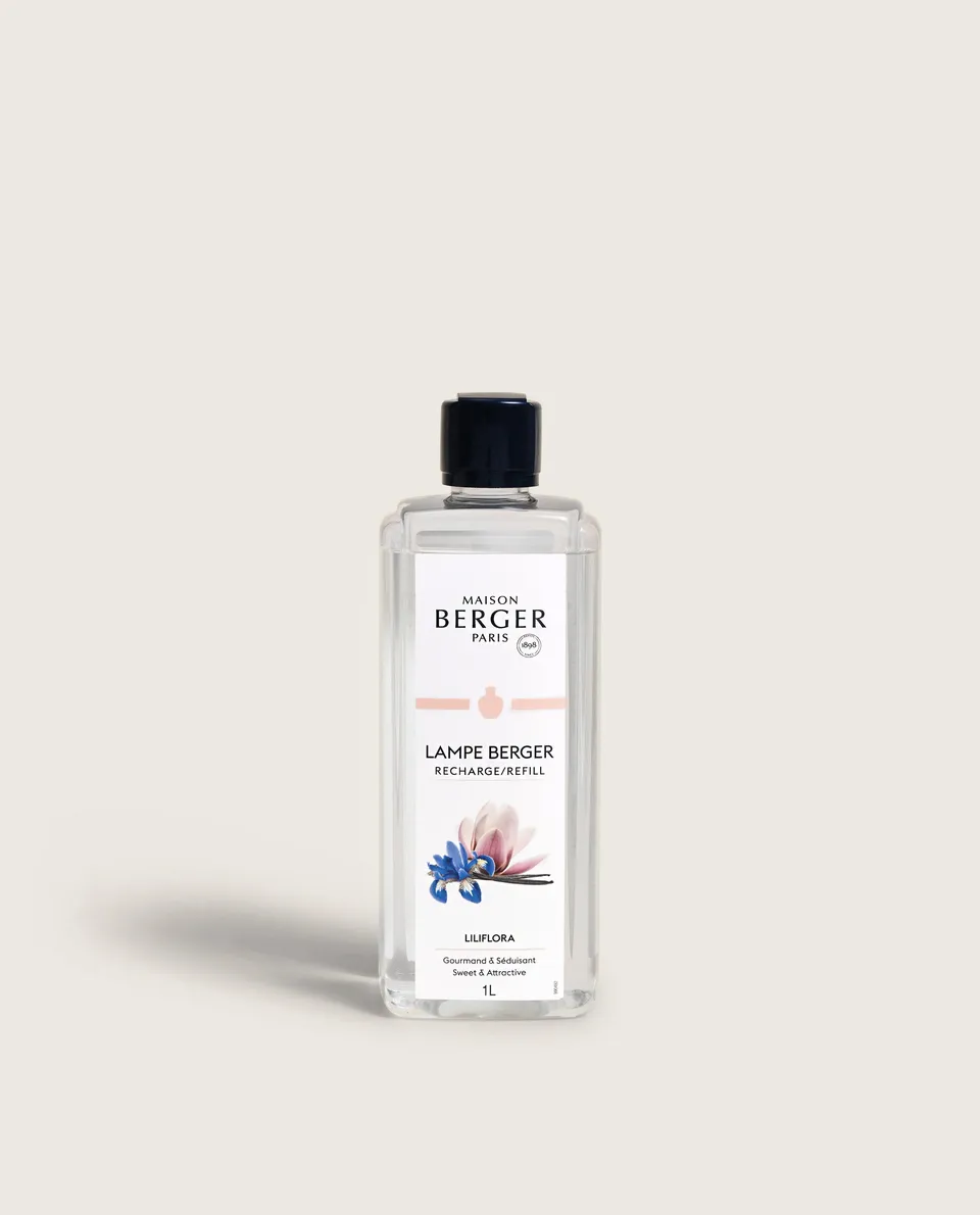maison-berger-paris-recharge-lampe-berger-liliflora-500-ml image 1