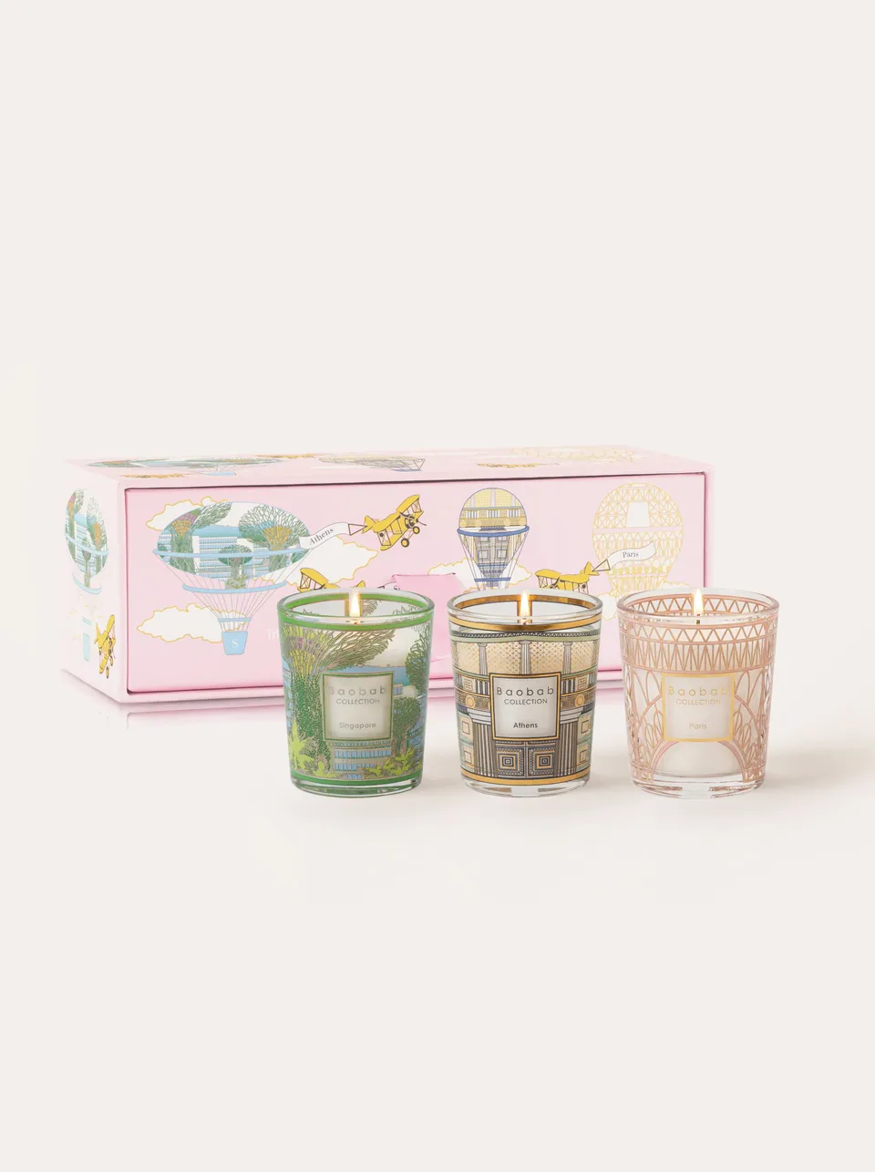 baobab-collection-trio-travel-bougies-singapore-athens-paris image 1