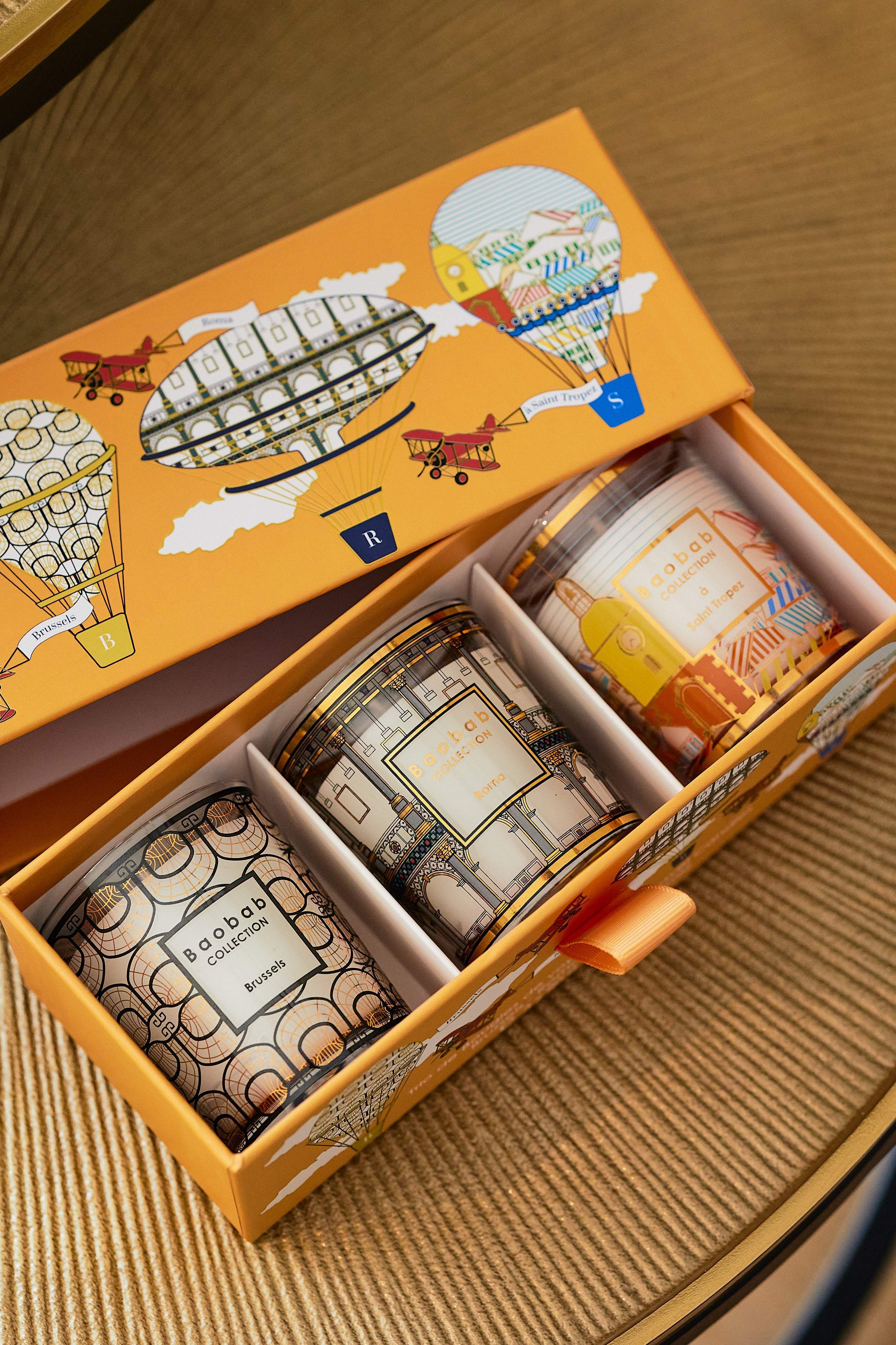baobab-collection-trio-travel-bougies-parfum-es-brussels-roma-saint-tropez image 2
