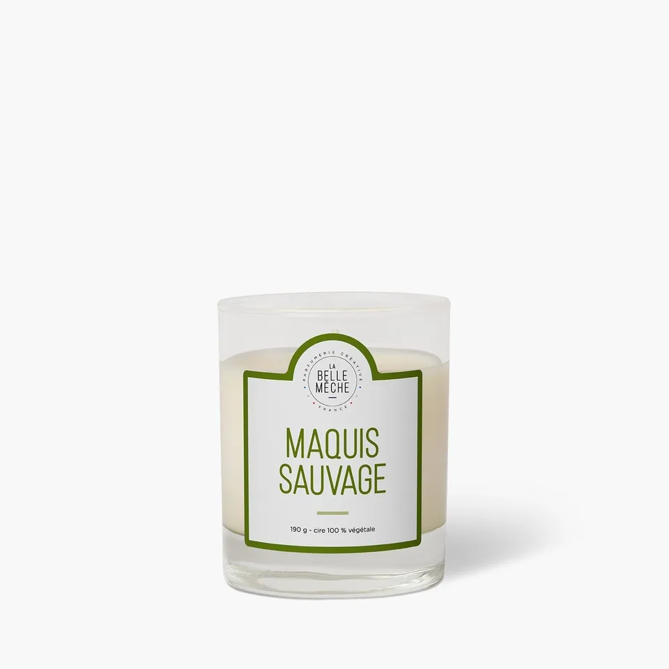 la-belle-m-che-bougie-parfum-e-maquis-sauvage-190g image 1