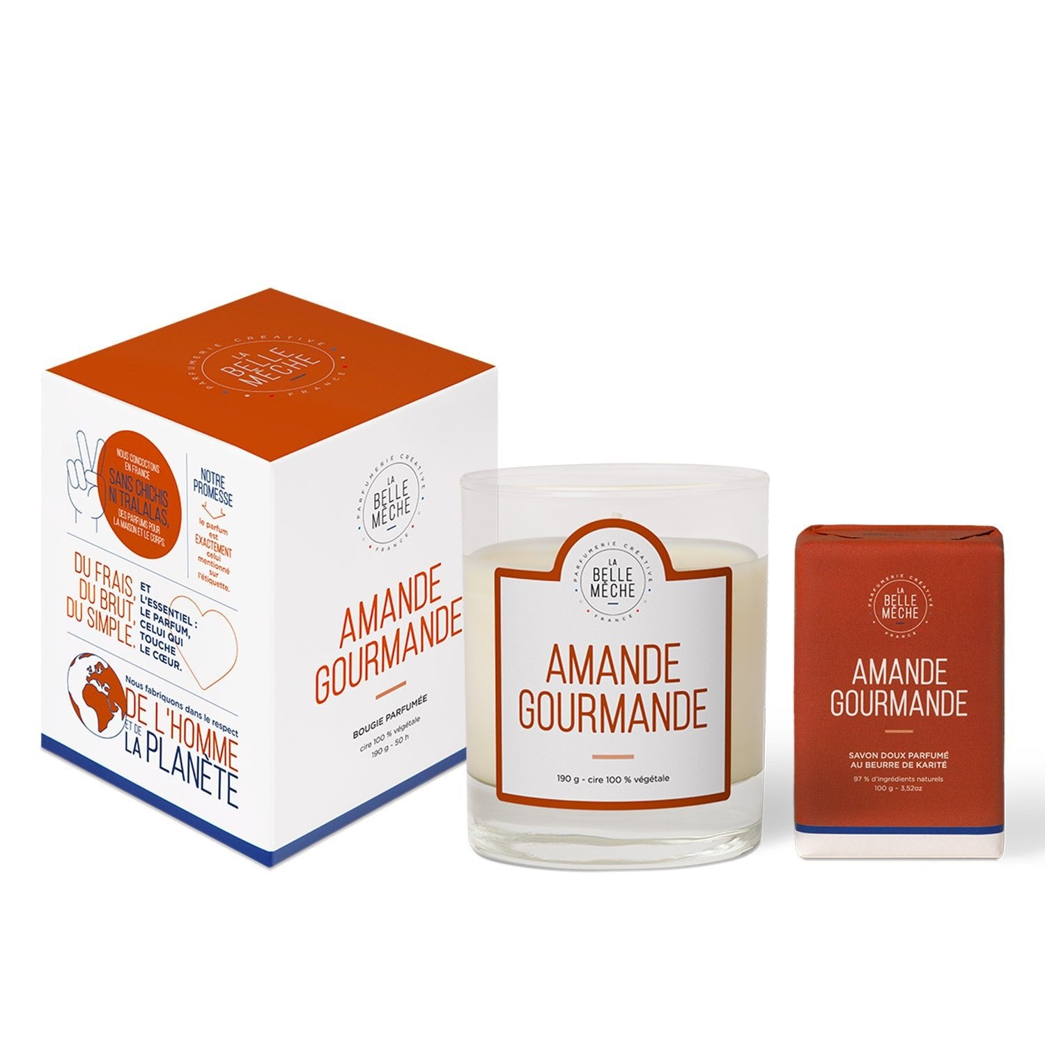 la-belle-m-che-duo-amande-gourmande-bougie-savon image 2