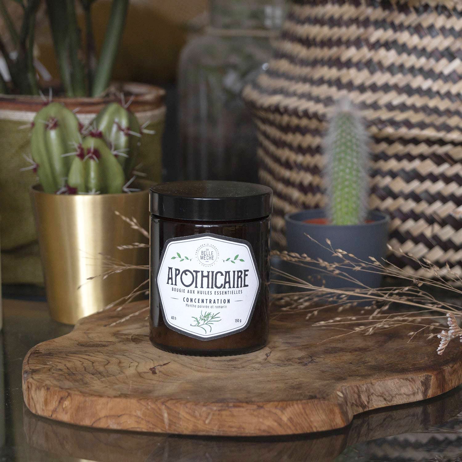 la-belle-m-che-apothicaire-bougie-concentration-menthe-romarin image 3