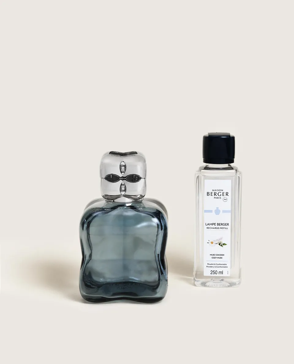 maison-berger-paris-coffret-lampe-berger-cosy-bleue-musc-cocoon image 1