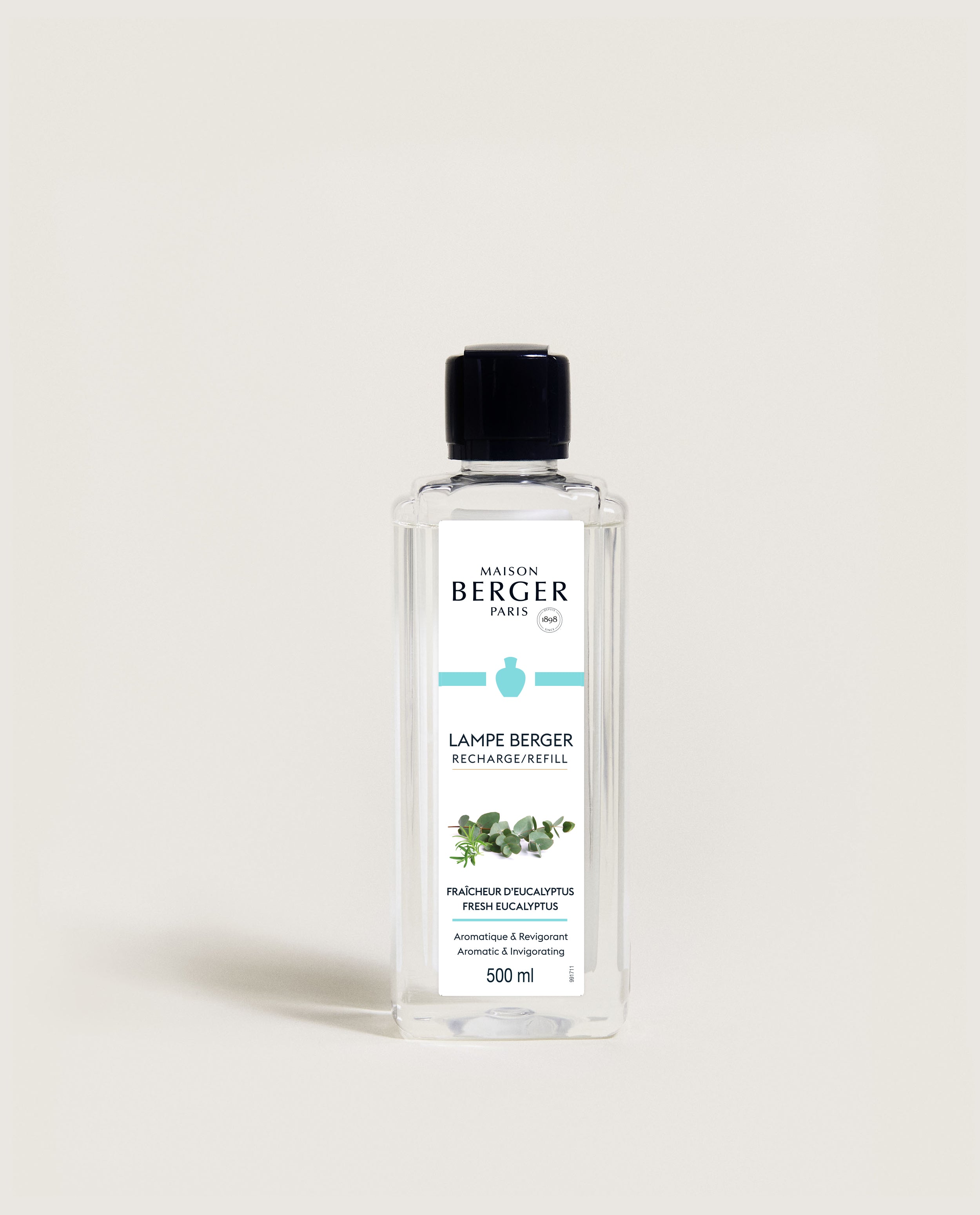 maison-berger-paris-recharge-lampe-berger-fra-cheur-d-eucalyptus-500-ml image 1