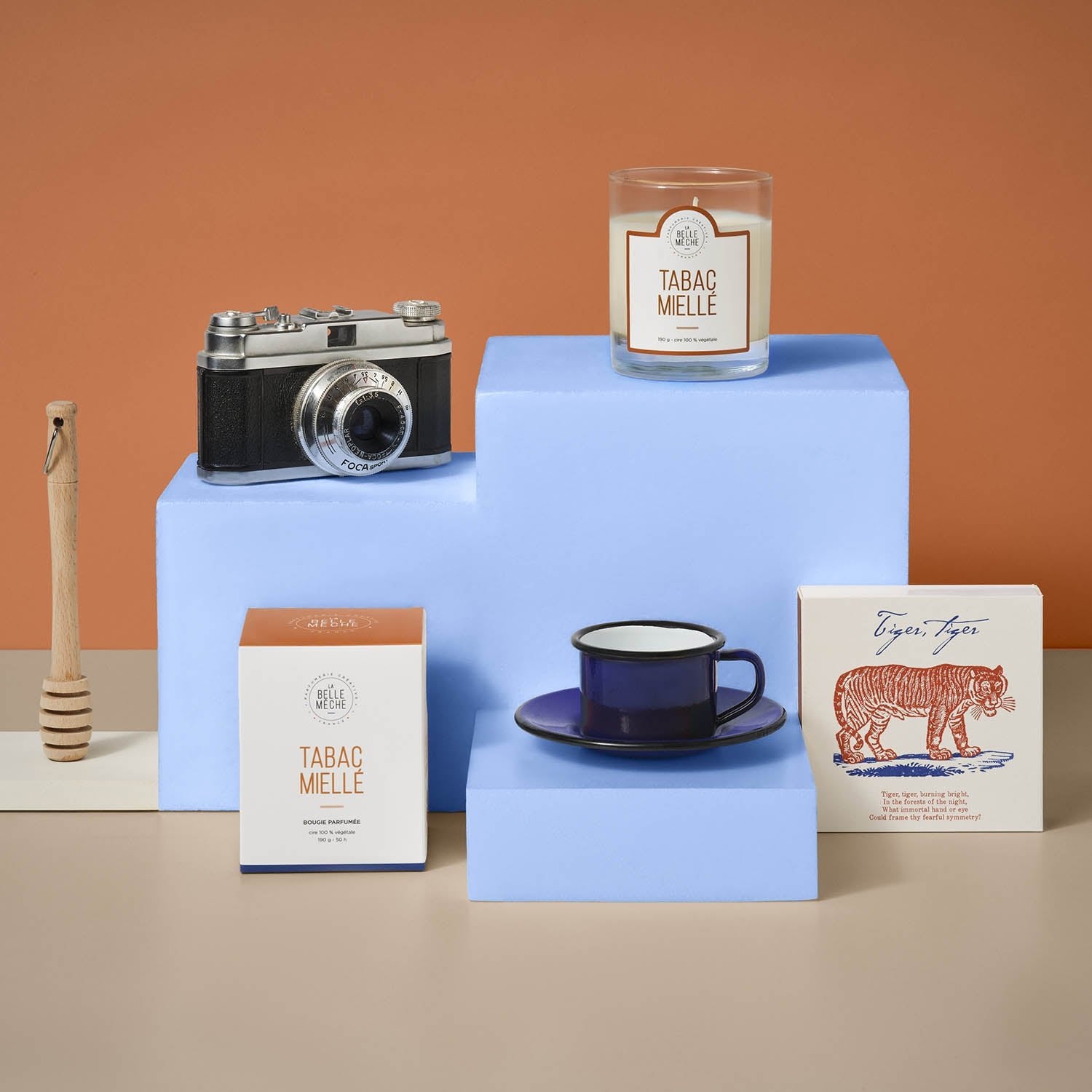 la-belle-m-che-bougie-parfum-e-tabac-miell-190g image 2