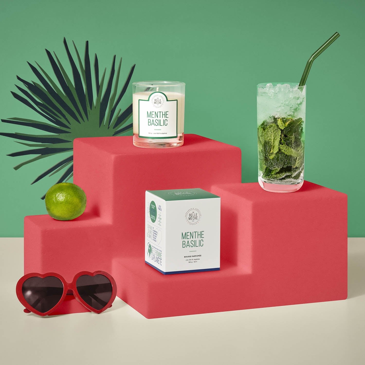 la-belle-m-che-bougie-parfum-e-menthe-basilic-190g-50h image 3