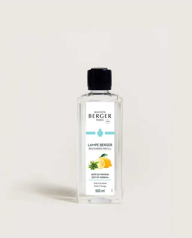 maison-berger-paris-recharge-lampe-berger-zeste-de-verveine-500-ml image 1