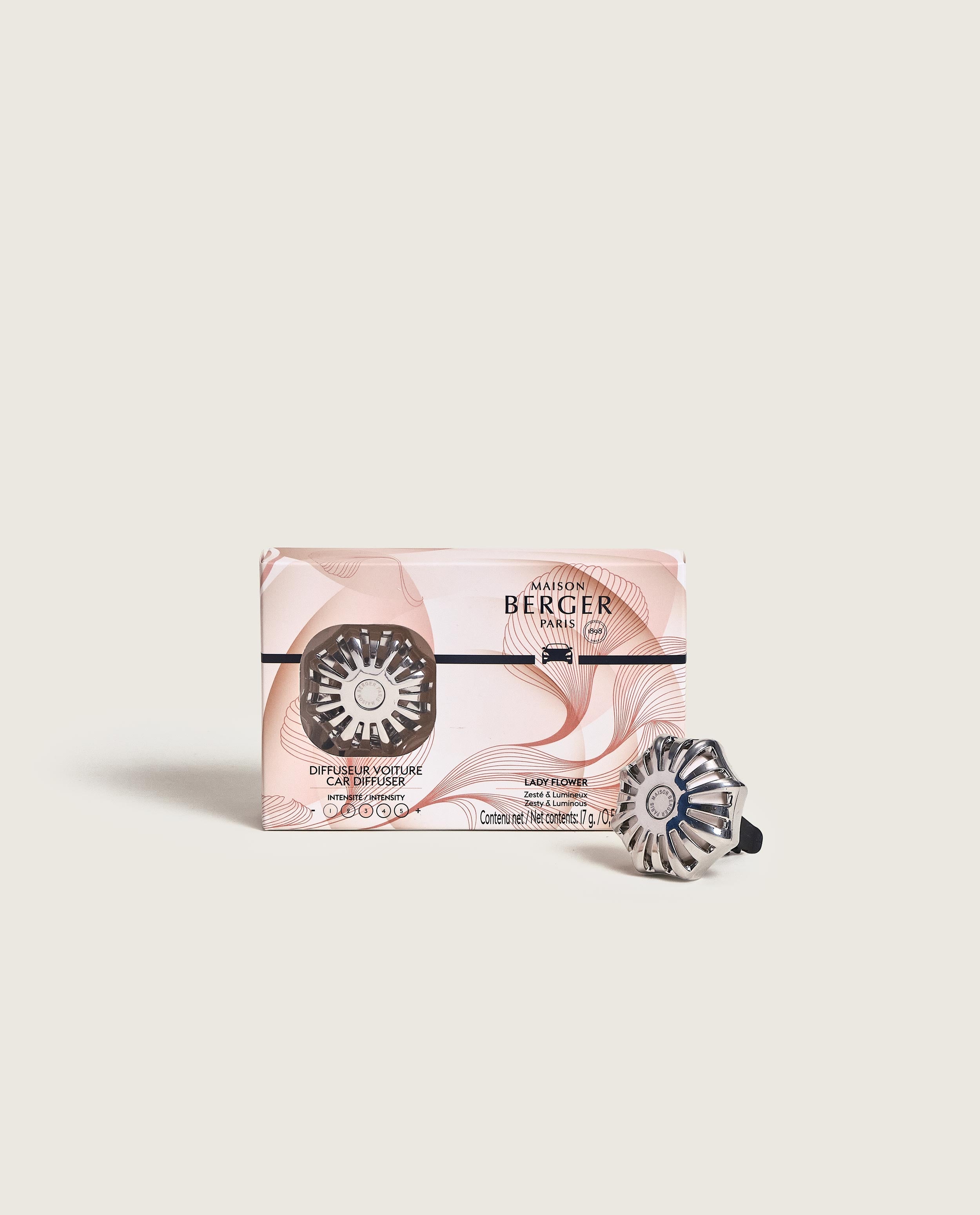 maison-berger-paris-diffuseur-voiture-corali-lady-flower-parfum-inclus image 1