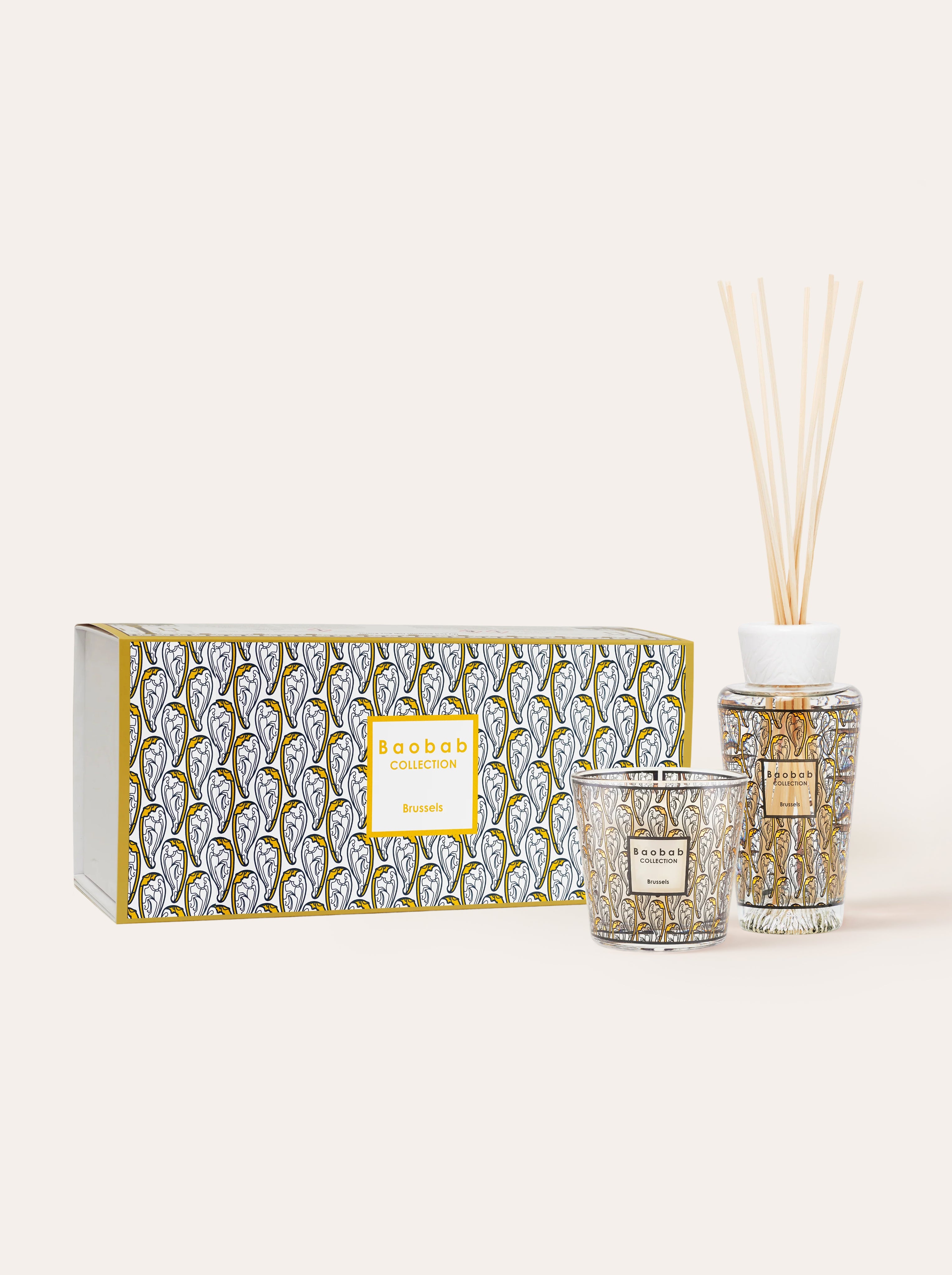 baobab-collection-coffret-cadeau-my-first-baobab-brussels-bougie-190g-diffuseur- image 1