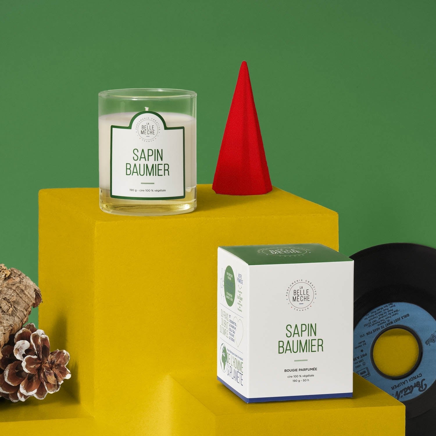 la-belle-m-che-bougie-parfum-e-sapin-baumier-190g image 2