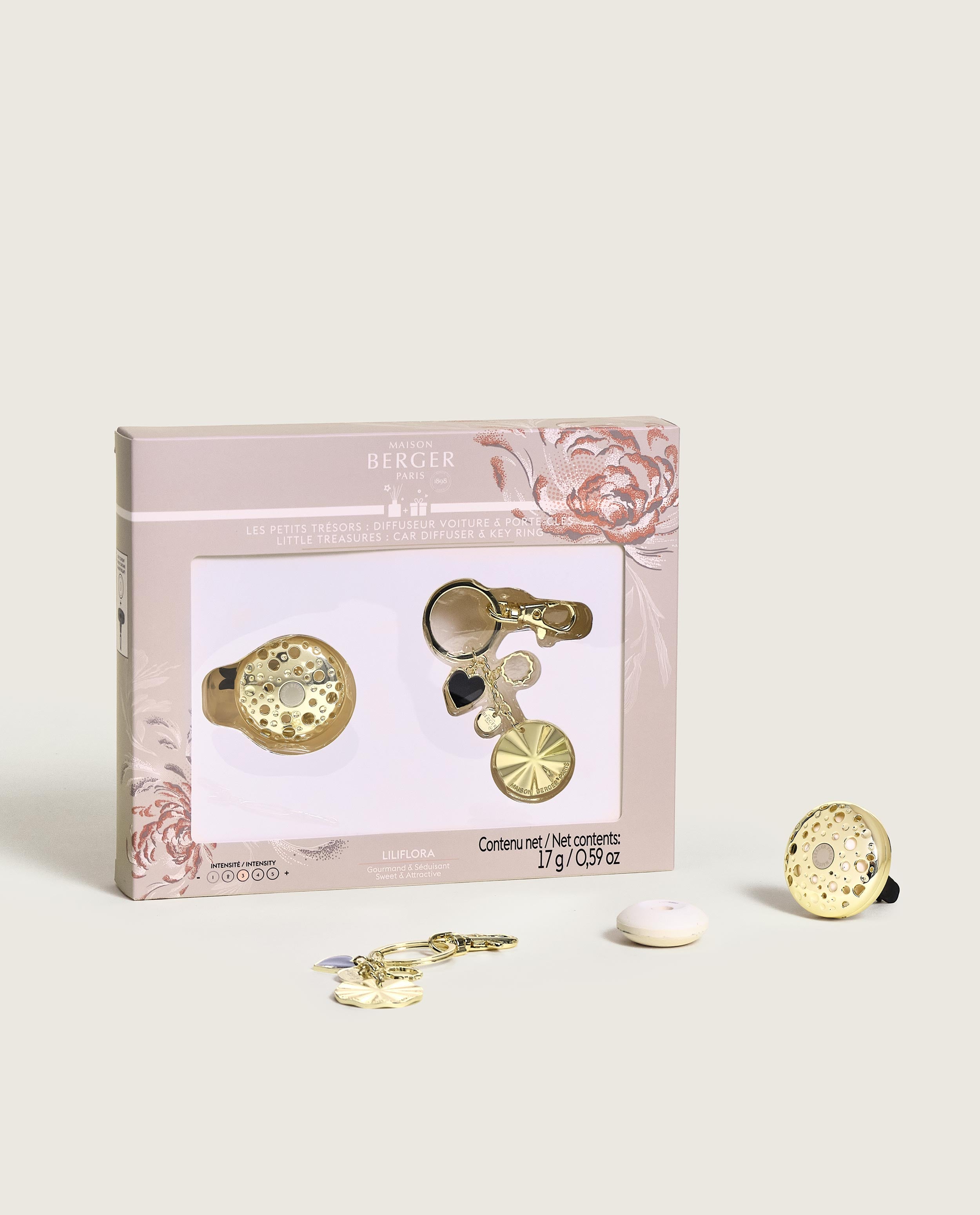 maison-berger-paris-coffret-les-petits-tr-sors-ophelia-diffuseur-voiture-or-port image 6