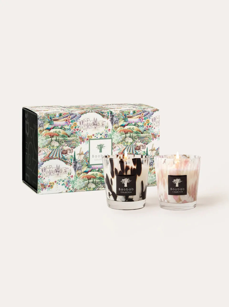 baobab-collection-coffret-duo-de-bougies-pearls-black-white image 1