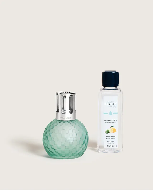 maison-berger-paris-coffret-lampe-berger-disco-estivale-zeste-de-verveine image 1