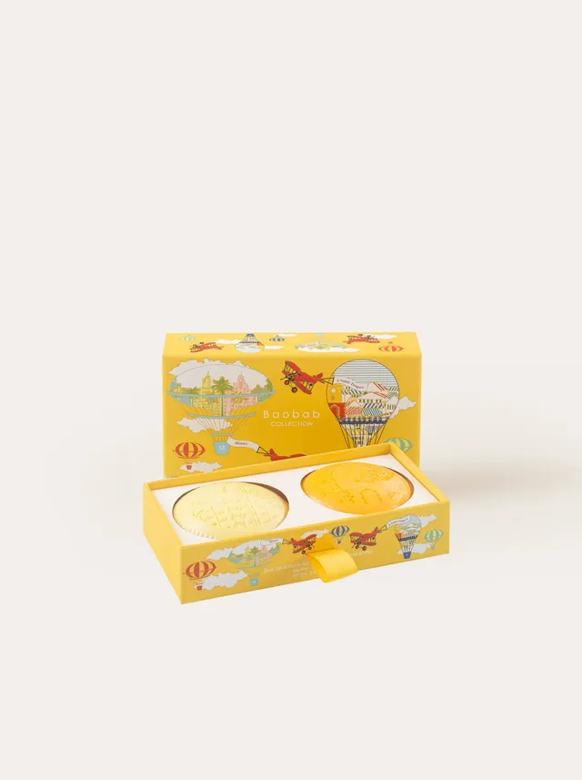 baobab-collection-miami-saint-tropez-coffret-cadeau-2-savons image 1