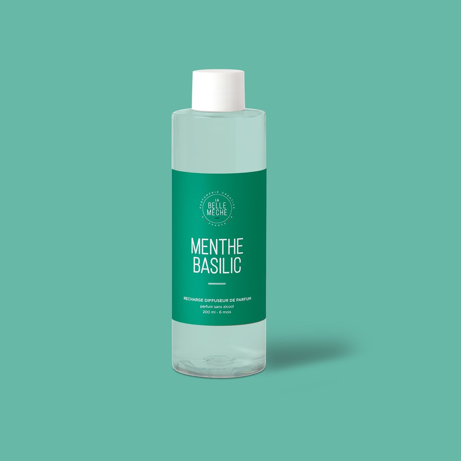 la-belle-m-che-recharge-diffuseur-menthe-basilic-200-ml-10-tiges image 1