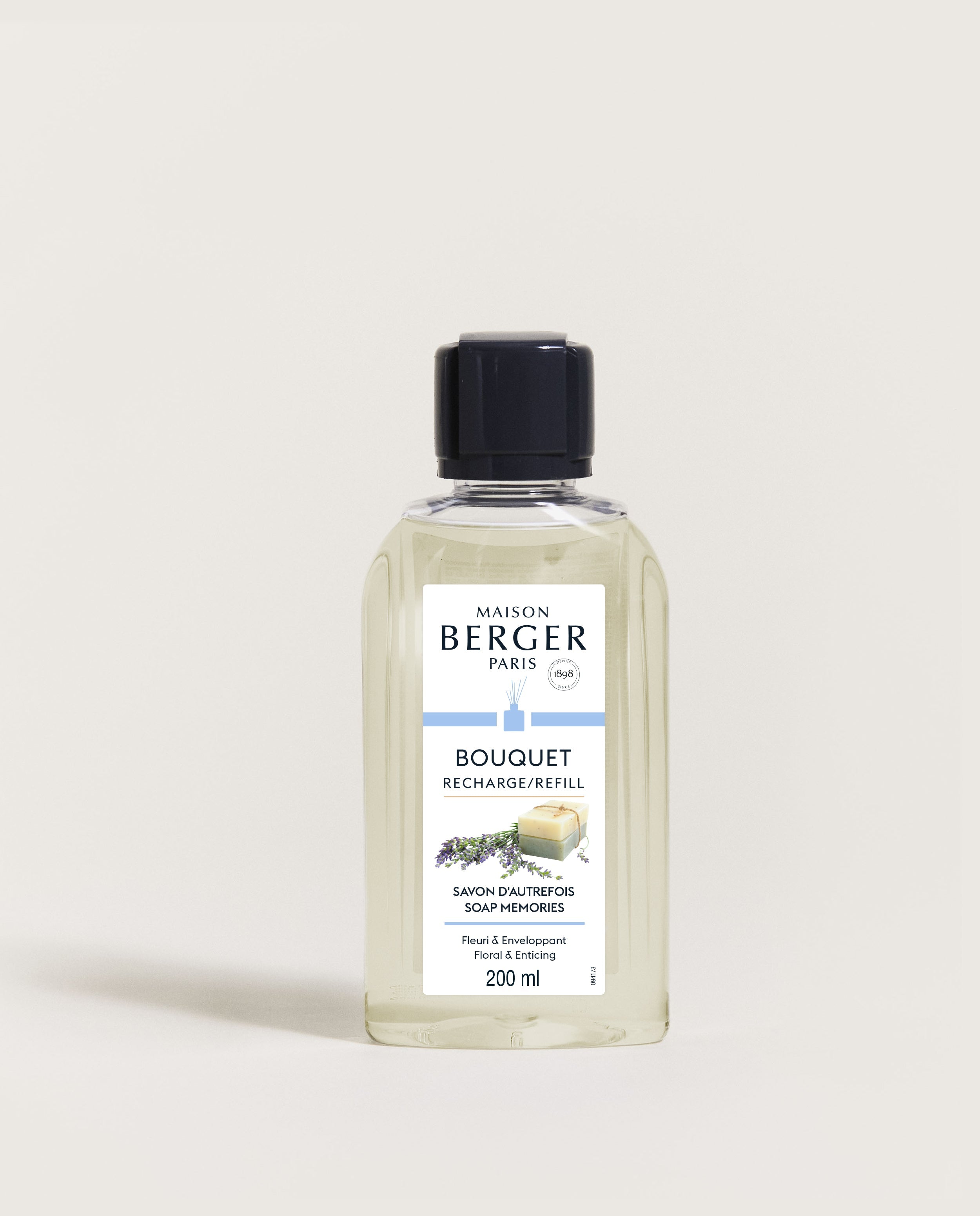 maison-berger-paris-recharge-bouquet-savon-d-autrefois-200ml image 1