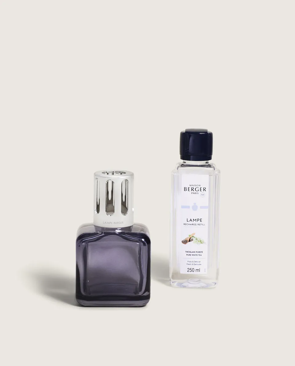 maison-berger-paris-coffret-lampe-berger-gla-on-grise-th-blanc-puret image 1