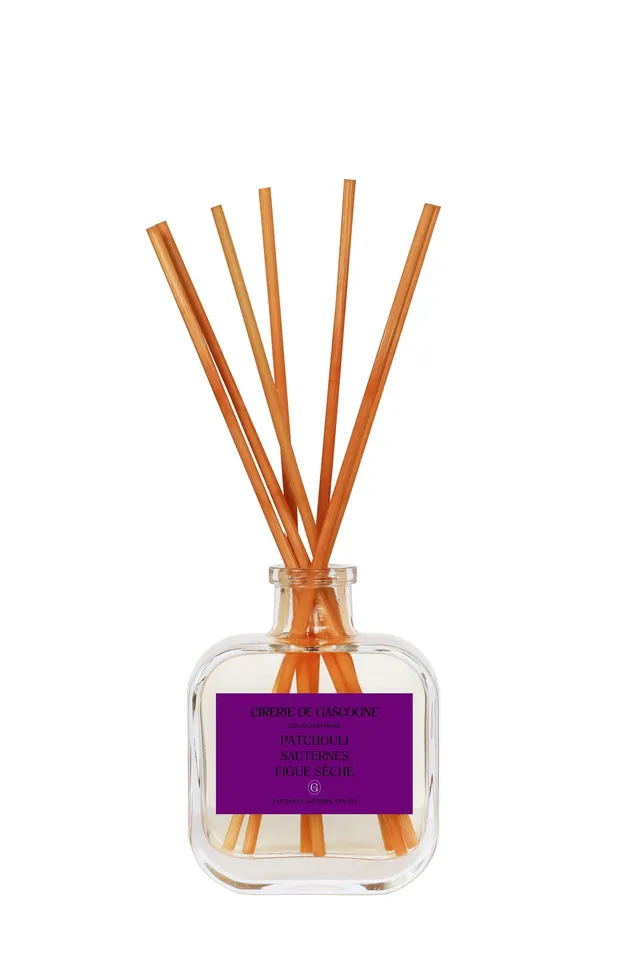 cirerie-de-gascogne-diffuseur-b-tonnets-patchouli-sauternes-figue-s-che image 1