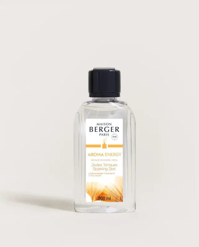 maison-berger-paris-recharge-bouquet-200-ml-aroma-energy-zestes-toniques image 1