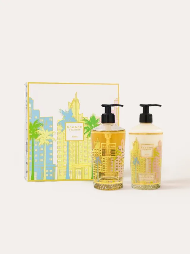 baobab-collection-coffret-cadeau-miami-lotion-corps-mains-et-gel-mains image 1